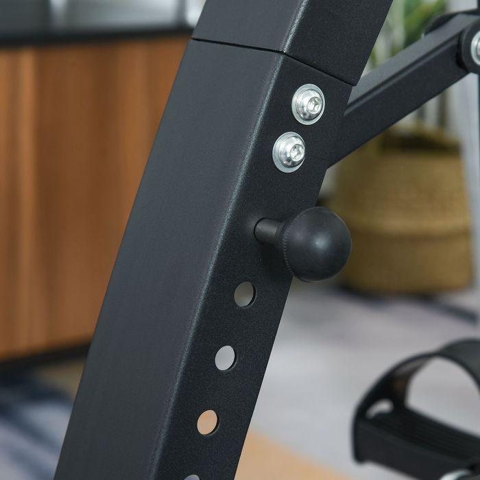 Immagine prodotto Swisshandel24 Cyclette Pedal trainer per anziani Acciaio Nero 41 x 50 x 96 cm