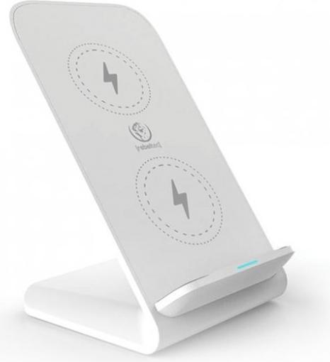 Actual product image Rebeltec QI 15W wireless charger W210 High Speed white (15 W)