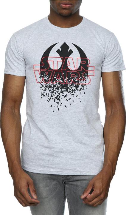 Immagine prodotto Star Wars The Last Jedi Shattered Emblem Maglietta Uomo (3XL)