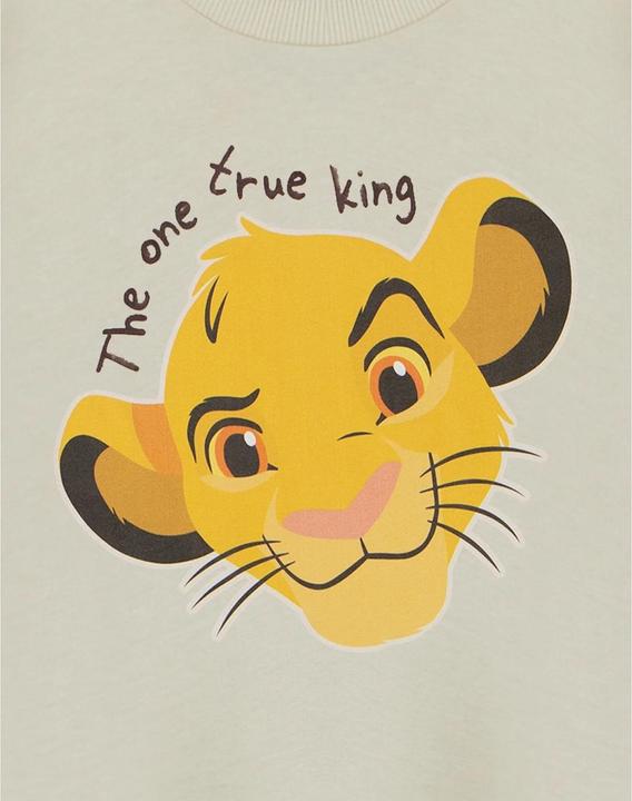 Actual product image The Lion King Childrens/Kids The One True King Short-Sleeved T-Shirt (128)