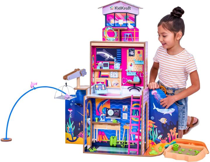 Immagine prodotto KidKraft Casa delle bambole 2-in-1 spiaggia e centro di salvataggio