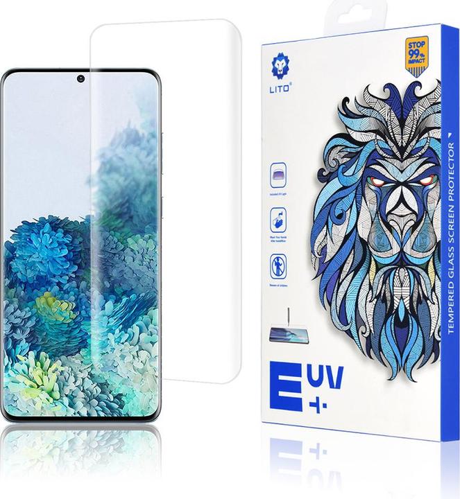 Image du produit Lito - 3D UV Glass - Samsung Galaxy S20 Plus 4G / S20 Plus 5G - Clear (1 pièce(s), Samsung Galaxy S20+, Samsung Galaxy S20 5G)