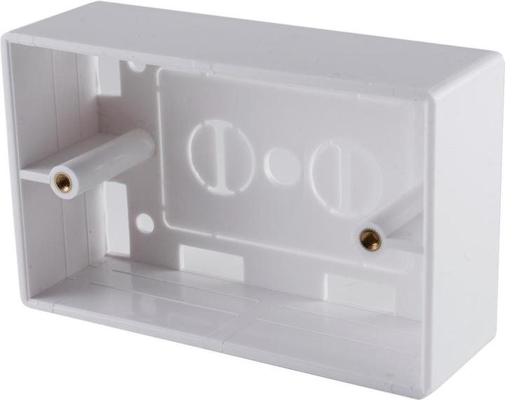 Shiverpeaks S/CONN maximum connectivity Boîtier d'adaptateur réseau Keystone pour montage en surface, blanc