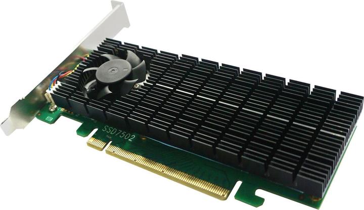 Actual product image HighPoint RAID controller SSD7502 2x M.2 NVME PCI-x4v4, PCI-Ex16