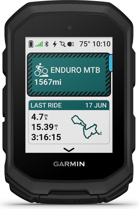 Garmin Edge MTB GPS Fahrradcomputer, inkl. Halterung