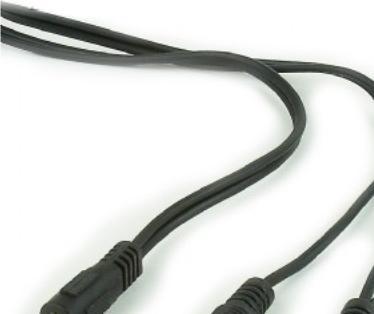 Immagine prodotto Gembird CAVO AUDIO SDOPPIATORE 3,5 MM/5 M NERO CCA-415 (5 m, Connettore da 3,5 mm (AUX))