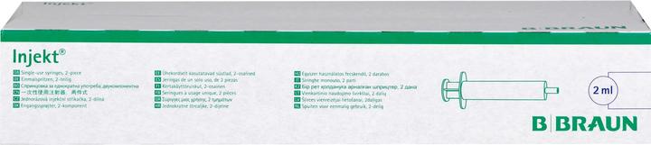 Actual product image B.Braun Disposable syringes with Luer attachment 2 ml / 0.1 ml