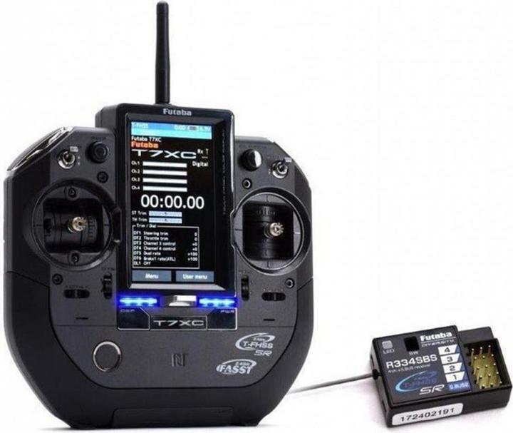 Actual product image Futaba T7XC 2.4GHz + R334SBS