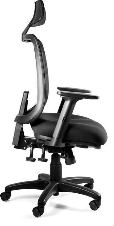 Image du produit Unique Chaise de bureau ergonomique SAGA PLUS noire