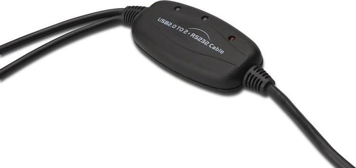 Produktbild Digitus USB 2.0 zu 2x RS232-Kabel (1.50 m)