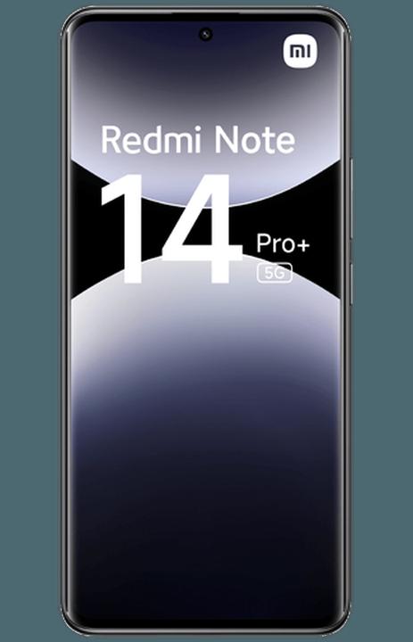 Produktbild Xiaomi Redmi Note 14 Pro+ 5G (256 GB, Midnight Black, 262.60", Dual SIM, 200 Mpx, 5G)