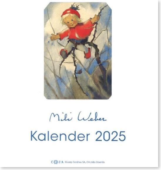 Produktbild Cosa Bildkalender Mili Weber (23 x 27 cm, Harter Einband, Deutsch, Französisch, Italienisch, Englisch)