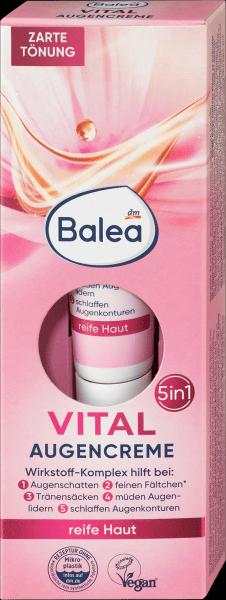 Produktbild dm Balea Augencreme Vital (Crème, 15 ml, Tag + Nacht)
