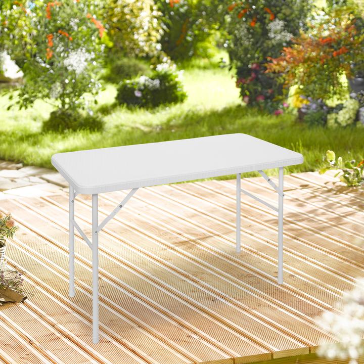 Produktbild Relaxdays Gartentisch (121.50 cm)