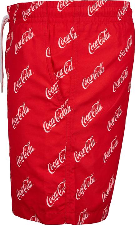 Produktbild Mister Tee Coca Cola Logo AOP Swimshorts (S)