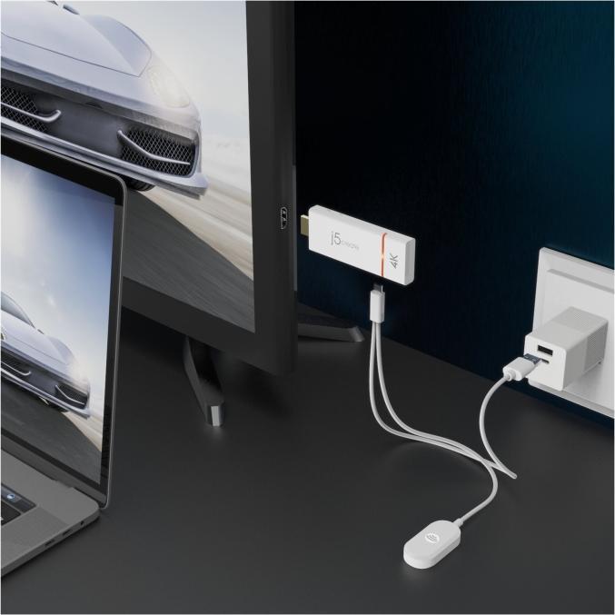 Actual product image j5Create Screencast 4K wireless Display (0.10 m, HDMI)