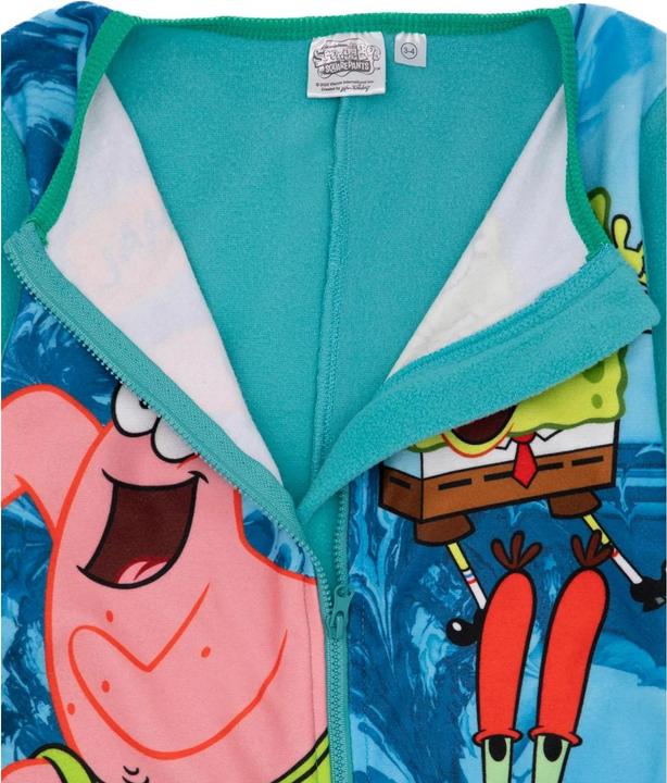 Actual product image Spongebob Squarepants Childrens/Kids Normal Is Boring All-In-One Nightwear (146, 152)