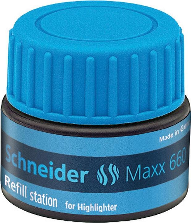 Actual product image Schneider Ink glass refill ink 660 Blue (Refill unit, Blue)