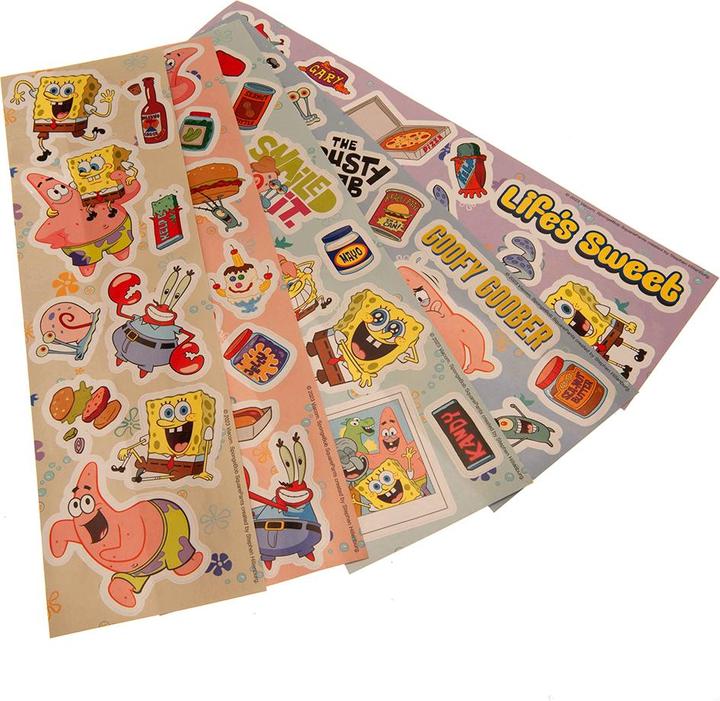 Immagine prodotto Spongebob Squarepants Autocollanti divertenti (confezione da 50)