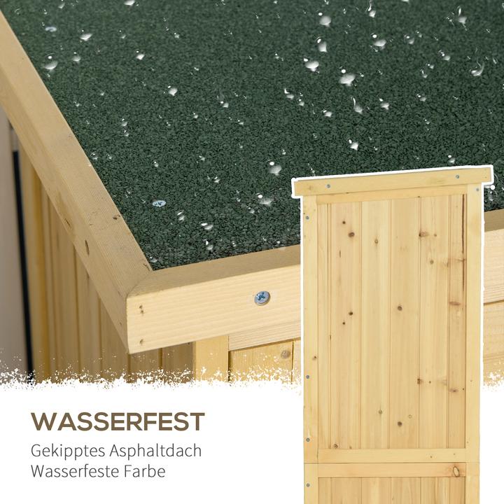 Actual product image Outsunny Tool shed