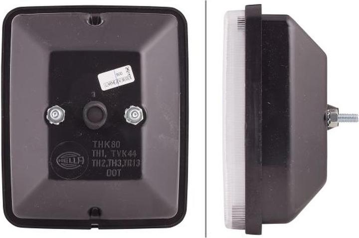 Actual product image Hella 48 Rear reversing lights halogen with seal for MACK FREIGHTLINER SAME