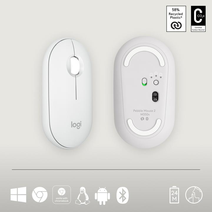 Immagine prodotto Logitech Pebble 2 M350S (Senza fili)