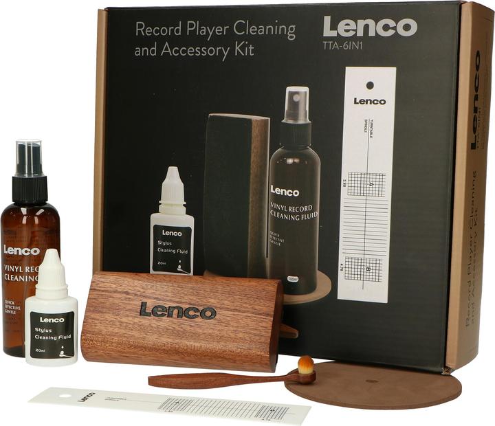 Actual product image Lenco TTA-6IN1 (Record player cleaning, Headshell)