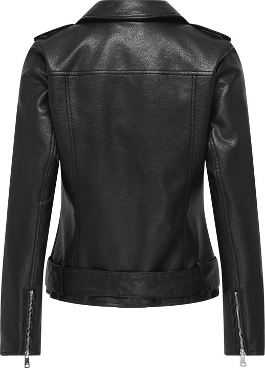 Actual product image Only Onlmille Faux Leather Biker Jacket Otw (L)