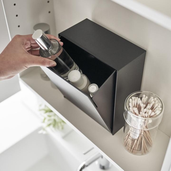 Produktbild Yamazaki Klebehaken-Aufbewahrungsbox TOWER
