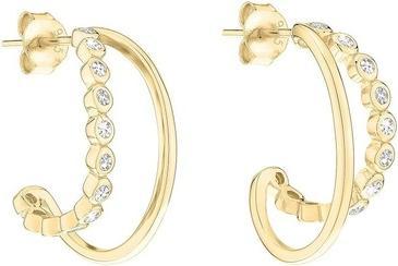 Tamaris Gold-Plated Earrings With Zircons Tiny Glimmer Tj-0610-E-21 (925 silver)