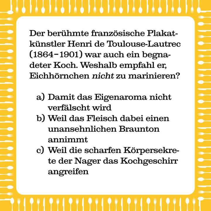 Produktbild Essen & Trinken Quiz (Spiel) (Deutsch)
