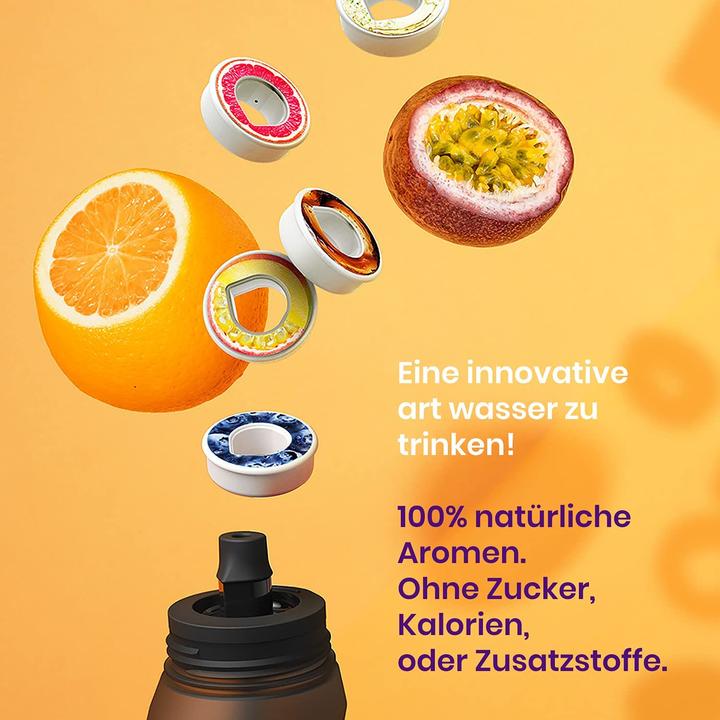 Actual product image Air up Drinking bottles set 650ml with 2 flavors
