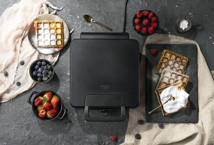Actual product image Adler AD 3049 Waffle iron 4 waffle(s)