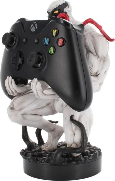 Actual product image Exquisite Gaming Cable Guy - Marvel - Anti-Venom Support Chargeur pour Téléphone et Manette (PS5)