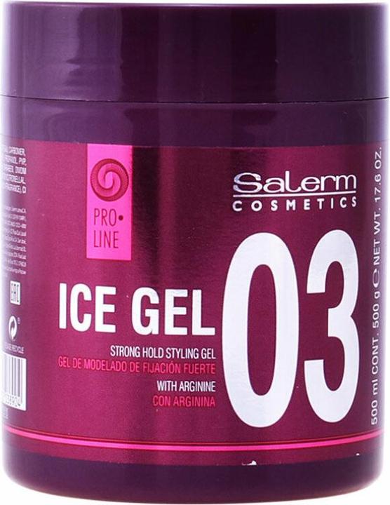 Produktbild Salerm ICE GEL strong hold styling gel 500 ml (Haargel, 500 ml)