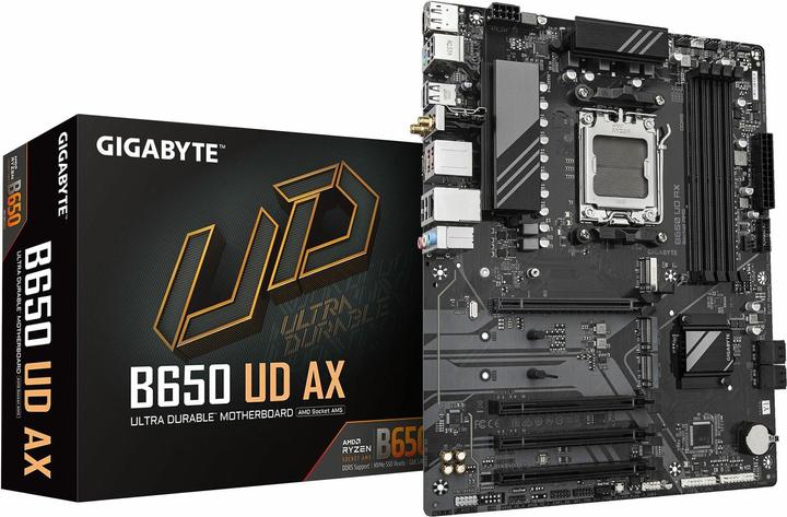 Image du produit Gigabyte B650 UD AX (AM5, AMD B650, ATX)