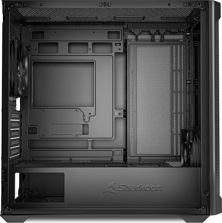 Produktbild Sharkoon MK4 Black mATX (schwarz) (Mini-ITX, mATX)