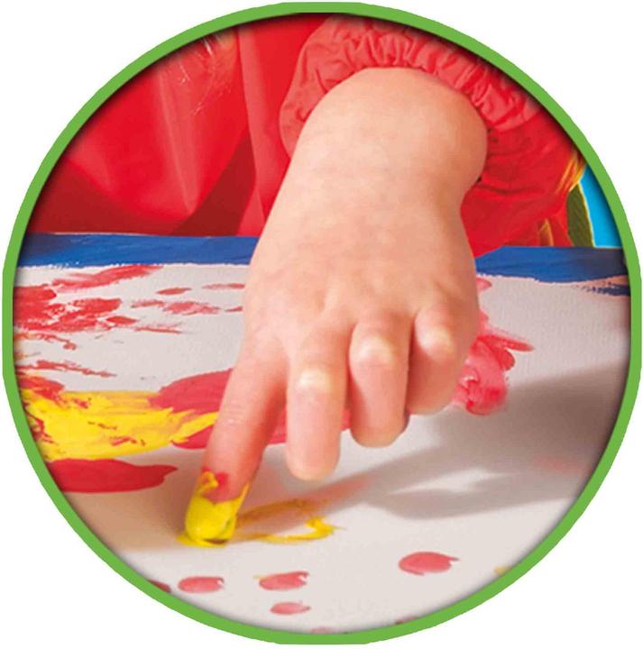 Produktbild Ses ECO Finger malen (Grün, Rot, Gelb, 110 ml)