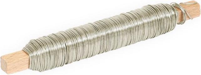 Produktbild BestaPac Kupferdraht Deko silber 0.5mm