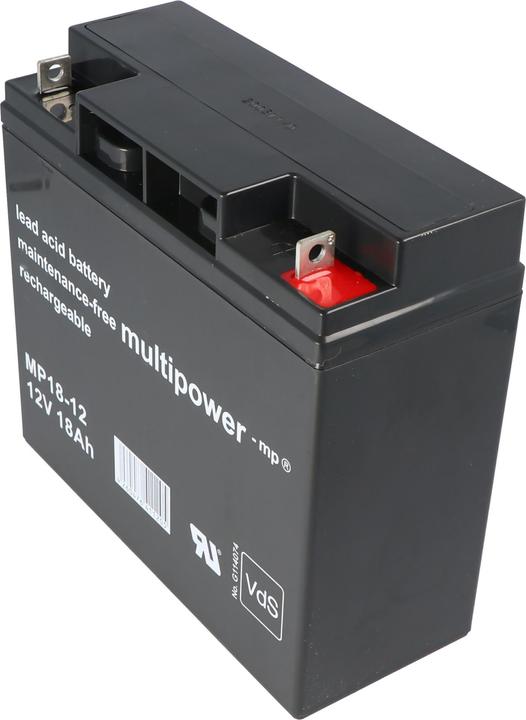 Actual product image Multipower Akku passend für den APC RBC7 Akku zum Selbstumbau, 12 Volt, 18000mAh