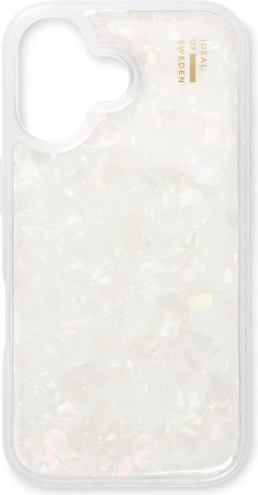 iDeal Of Sweden Custodia iPhone 16 Pearlised - Bianco (Apple iPhone 16)