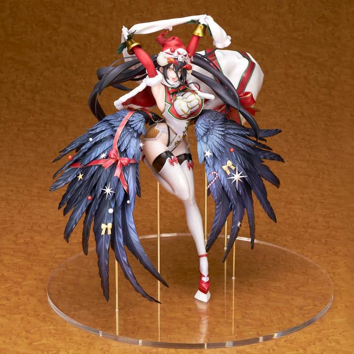 Actual product image Alter Overlord PVC Statue 1/8 Albedo White Santa Ver. 27 cm