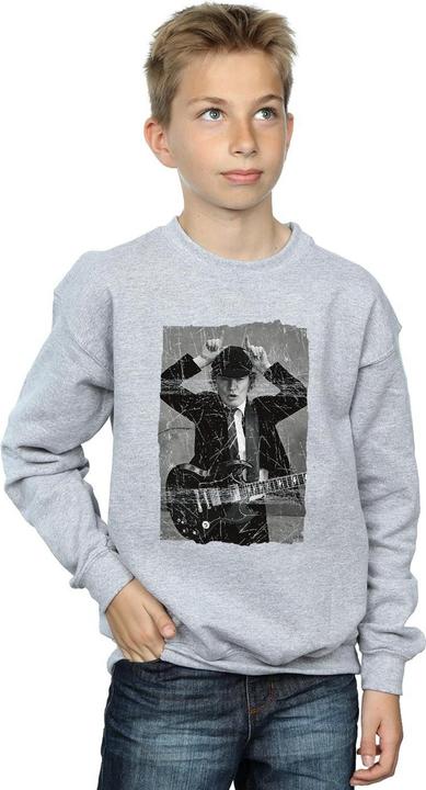 Image du produit AC/DC - Sweat ANGUS YOUNG DISTRESSED PHOTO - Garçon (128)