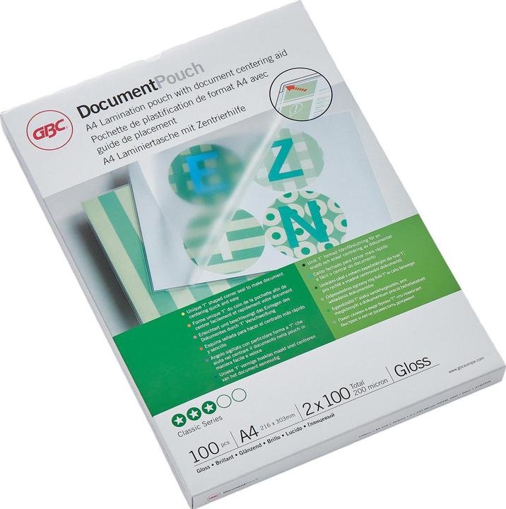 Actual product image GBC Laminating foil (A4, 100 Piece, 100 µm)