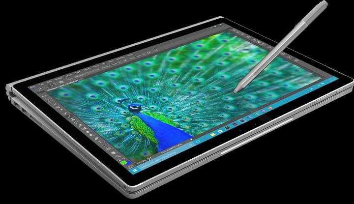 Actual product image Microsoft Surface Book, 128GB SSD (13.50", Intel Core i5-6300U, 8 GB, 128 GB)