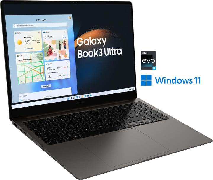 Actual product image Samsung Galaxy Book3 Ultra (16", Intel Core i9-13900H, 32 GB, 1000 GB, DE)