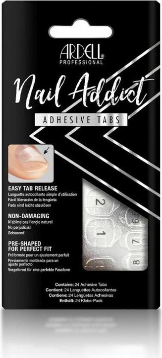 Actual product image Ardell Nail Addict - Nail Addict Adhesive Tabs (Artificial eyelashes)