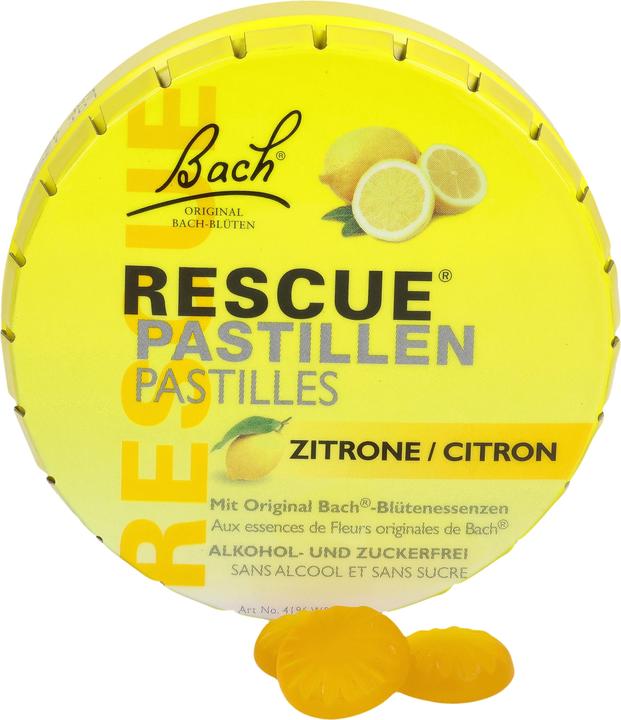 Produktbild Bach Rescue Pastillen Zitrone (1 Stück, Dragee, 50 g)