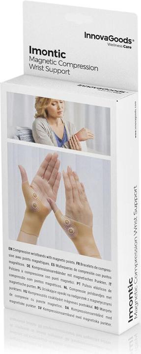 Produktbild InnovaGoods Magnet-Punkt-Kompressions-Armbänder Imontic 2 Stück (One Size)