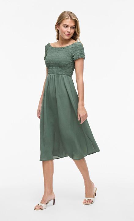 Immagine prodotto Vila VIRITA Midi Gesmoktes Kleid (38)